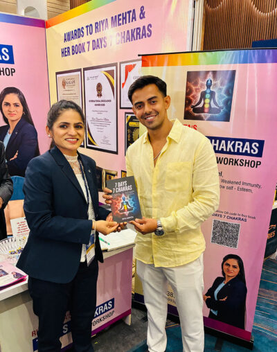Riya Mehta with Actor Devarshi Shah